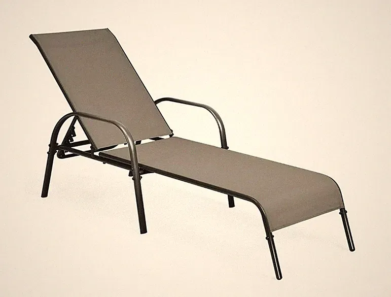Lounge Chaise Patio Chair Outdoor Pool Adjustable Beach Sun Recliner Lounger New